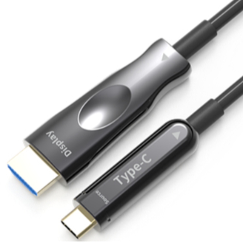 Cavo HDMI USB C aoc da 50 M (164 piedi) 4K * 2K a 60 Hz 10 g per telefono cellulare apple macbook all'HDTV collegato